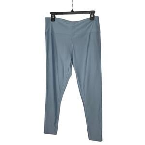 Summersalt Light Blue High Waisted Full Length Activewear Leggings Size 12